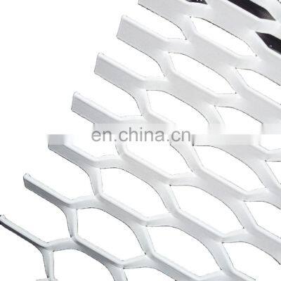 Popular facade decoration aluminum diamond sheet mesh
