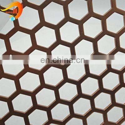 Exterior decoration best price aluminum perforated metal screen
