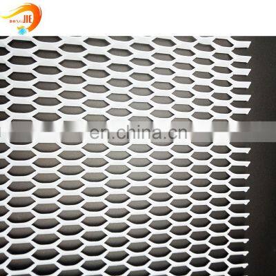 White powder coating aluminum metal facade curtain wall sun screening