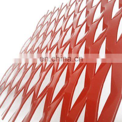 Factory direct supply aluminum expanded metal mesh facade cladding