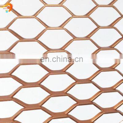 Factory Decorative Aluminium Expanded Metal Mesh Screen Facades