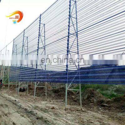 Dongjie anti wind and dust mesh three peaks perforated metal mesh