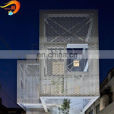 Facade cladding perforated metal sheet Heavy duty hebei supply