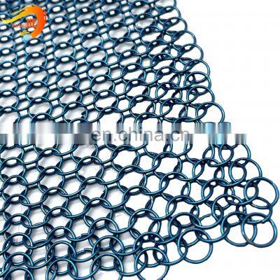steel decorative wire mesh Ring screen mesh