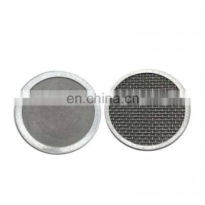 OEM Mild Steel wire cloth filter disc