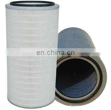 Industrial air filter cartridge 660 mm high activated carbon filter