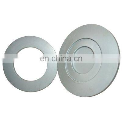 Customized Galvanized filter end caps For Air Compressor Filters Supplier