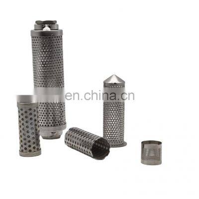 Perforated Filter Tubes Manufactured Square Holes Perforated Cartridge