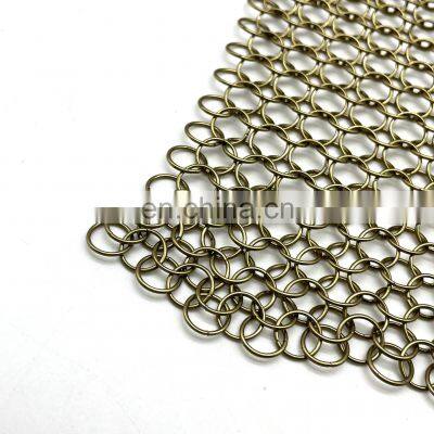 Stainless steel ring mesh Curtains Chain Mail Wire Mesh