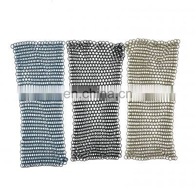 Stainless Steel Ring Mesh Chain Mail Decorative Screen