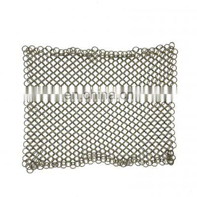 OEM Stainless Steel Chain Link Ring Chainmail Decorative Mesh
