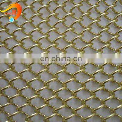 2 mm wire diameter Stainless steel ring mesh metal chain mail fabric