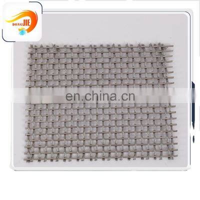 Anping county decorative plain weaving chain link fence steel wire mesh