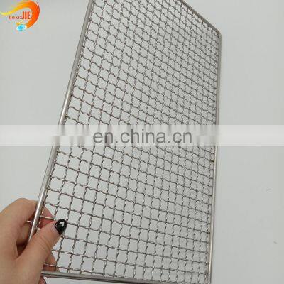 China Supply Stainless Steel Woven Wire Mesh for Barbecue Grilles