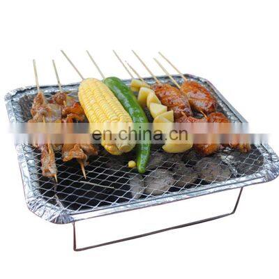 Factory Price Barbecue Portable Stainless BBQ Expanded Metal Mesh