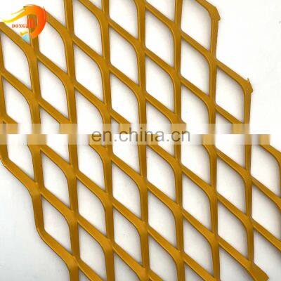 Customized Galvanized Fence Panel powder coated expanded metal mesh