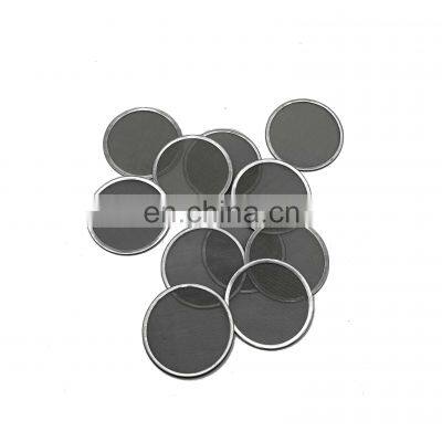 Stainless steel metal mesh disk / etched filter disc for coffee maker