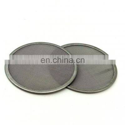 100 150 micron stainless steel woven mesh filter disc
