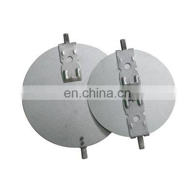 4-20 Inch Diameter Sheet Metal Stamping Process Galvanized Air Duct Accessories Volume Damper with Hardware