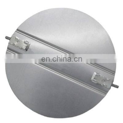 Galvanized Steel Air Vent Circular Damper Blade For HVAC System