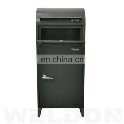 Large Outdoor Parcel Delivery Box Large Drop Box For Mail Letter Post And Smart Metal Home