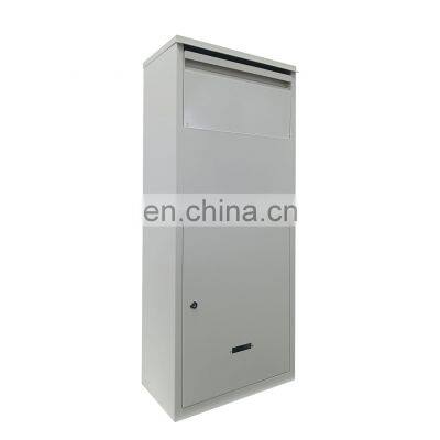 Extra Large Mailbox for Parcel Modern Parcel Drop Box Delivery Box Outdoor Steel Mailbox
