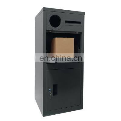 Modern Parcel Box Factory Direct Drop Outdoor Parcel Drop Box Product smart parcel delivery drop box