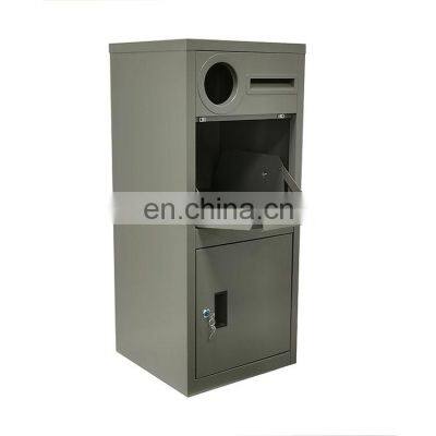 Outdoor Galvanized Steel Metal Storage Parcel Delivery Drop Box