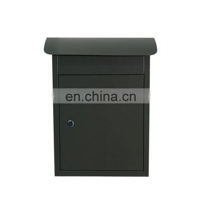 Wall Mounted Locking Vertical Mailbox - Safe and Secure - Modern Parcel Box Factory Direct Drop