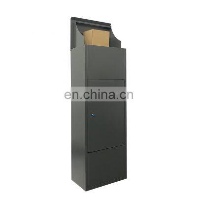 Outdoor Extra Large Post Box Metal Storage Parcel Drop Box For Mail And Parcel