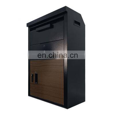 High Quality Stainless Steel Mailboxes Newspaper Outdoor Modern Wall Mounted
