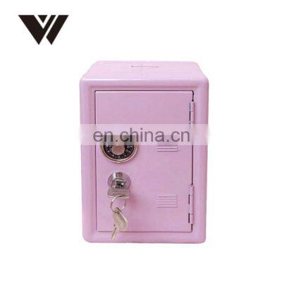 Pink Girls Kids Money Box Fund Money Savings Coin Piggy Bank New