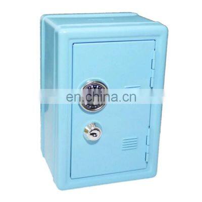 small metal money boxes stainless lock coin saving box children gift