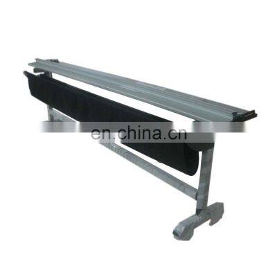Weldon manual pvc fabric rotary paper cutting machine