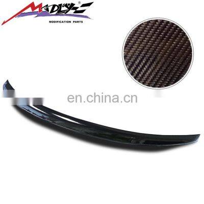 Madly High Level quality F32 Carbon Fiber spoiler for BMW 4 series F32 spoiler M4 Style