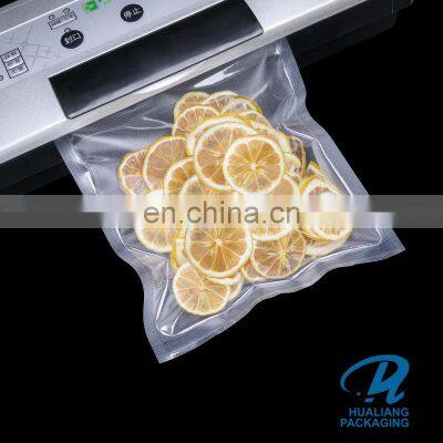 Rice Food Plastic Pack Embossed Vacuum Sealer Bags Vacuum sealer bag
