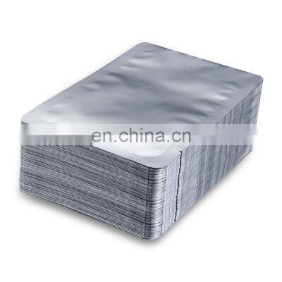 China factory 3 side heat seal plastic bag Custom Aluminum Foil Packaging Bag For grain Mask food bag