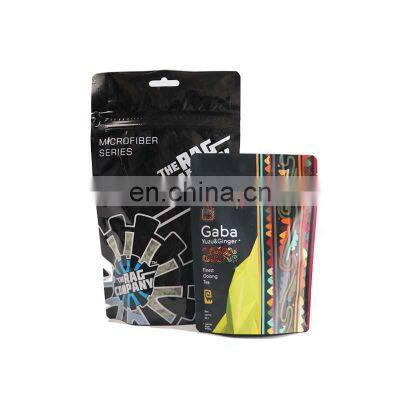 Custom high quality special shape printed 3.5 die cut stand up pouch mylar bags