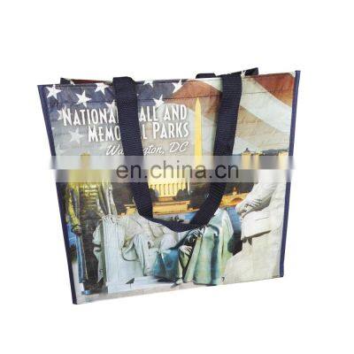 Recycled rpet promotion bottle PET non woven shopping bag