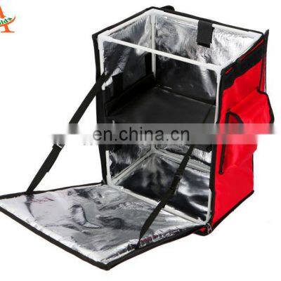 Motorcycle Delivery Food Box Backpack Bag Bike Insulated Thermal Waterproof Polyester