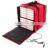 12V Insulated Heated 10*PIZZA Takeaway DELIVERY Bag Thermal Food Accept Customized Logo Customized Color ACD-PIZZA1 ACOOLDA 600D