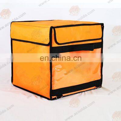 Custom Large Thermal Food Pizza Carrier Bike Cooler Bag Delivery