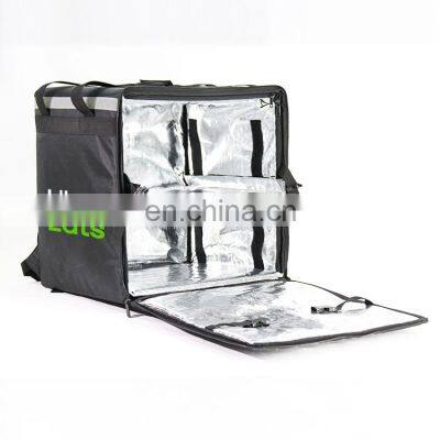 1680d Waterproof Custom Cooler Pizza Box Carry Fast Food Insulated Delivery Backpack
