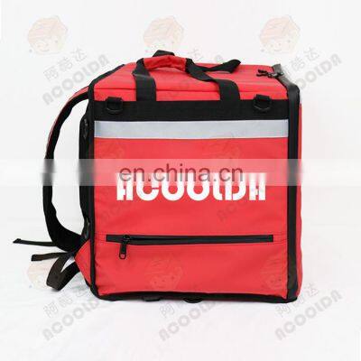 Waterproof Foldable Thermal Insulated Food Delivery Bag Backpack