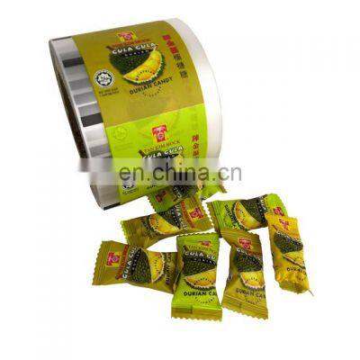 food packaging plastic film in roll candy wrapper printing lamination film