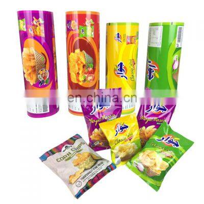 Dried food potato chips packaging snack food PET film rolls