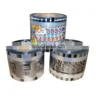 Custom Easy Peel off PET/CPP Plastic Cup Sealing Roll Film