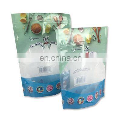 laminated bag microwavable biodegradable aluminum stand retort pouch packaging with zipper