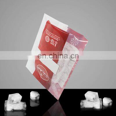 Custom printing aluminum foil Food Grade Heat seal transparent Nylon vacuum plastic bag frozen food packaging