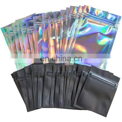 Custom print mylar pouch flat small sachet tablets capsule pills packaging bag